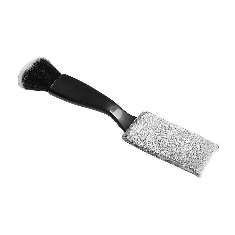 Effortlessly Clean Your Car's Interior with this Soft Brush Air Conditioner Cleaning Tool! Qme
