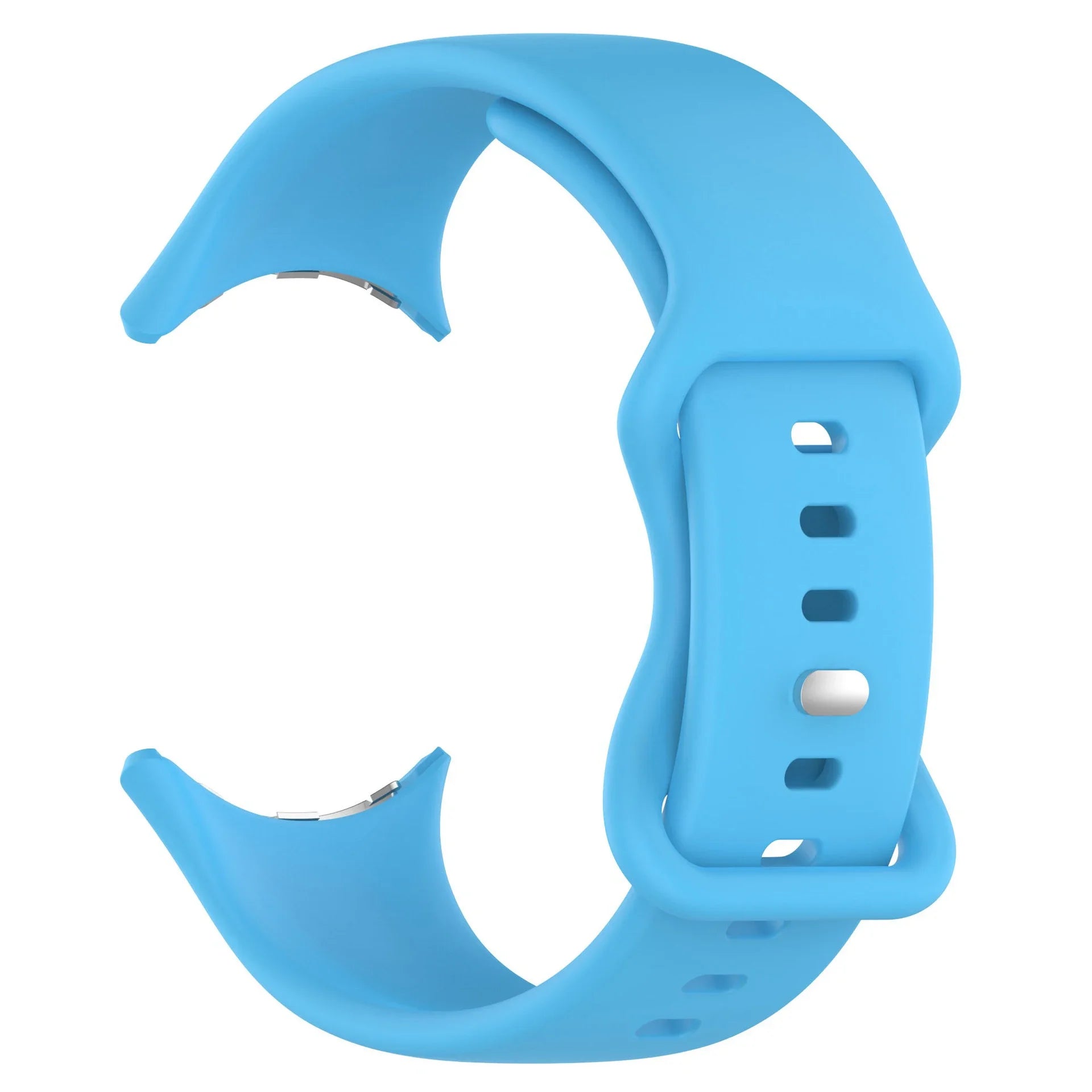 Silicone Strap for Google Pixel Watch 3 41 45mm Butterfly Buckle Sport Bracelet Correa for Google Pixel 2 1 Watch Accessories Qme SkyU For Pixel Watch 1 2