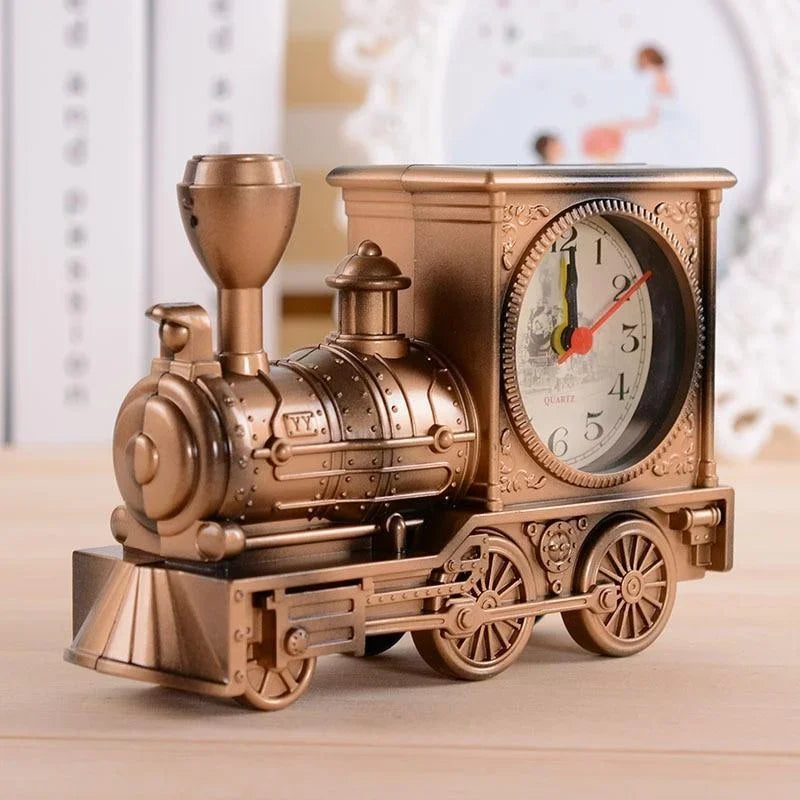 Retro Kerosene Light Alarm Clock Vintage Alarm Clock Table Clock Living Room Decor Articles Office Craft Ornament Qme B3