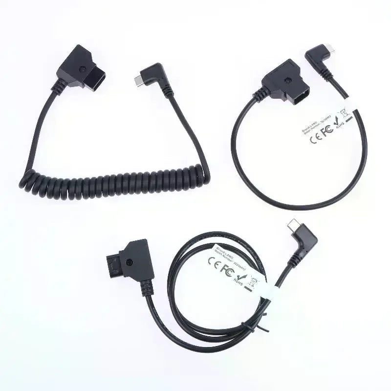 D Tap C Output Power Charging Cable LED Panel Lighting Battery Supply Qme