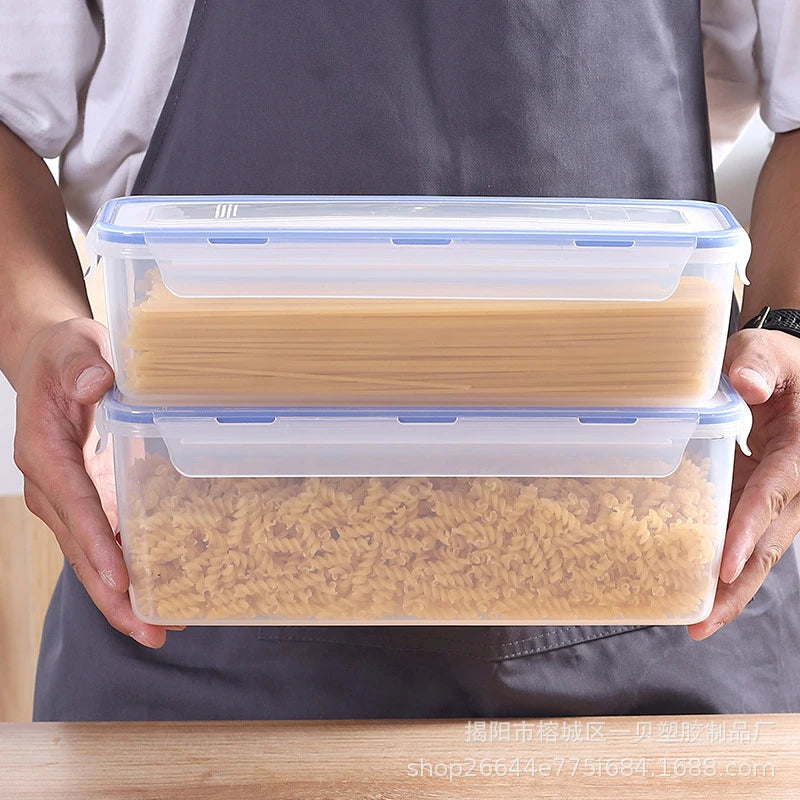 Lid Loaf Bread Container Kitchen Organizer Plastic Storage Box Qme