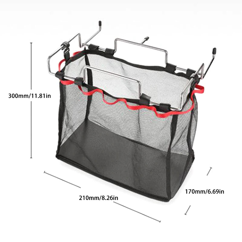 Portable Storage Grid Picnic Table Stand Outdoor Camping Barbecue Qme