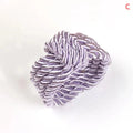 Circle Woven Rope Napkin Ring Christmas Decoration Solid Color Napkin Buckle Restaurant Bar Wedding Home Table Accessories Qme Purple