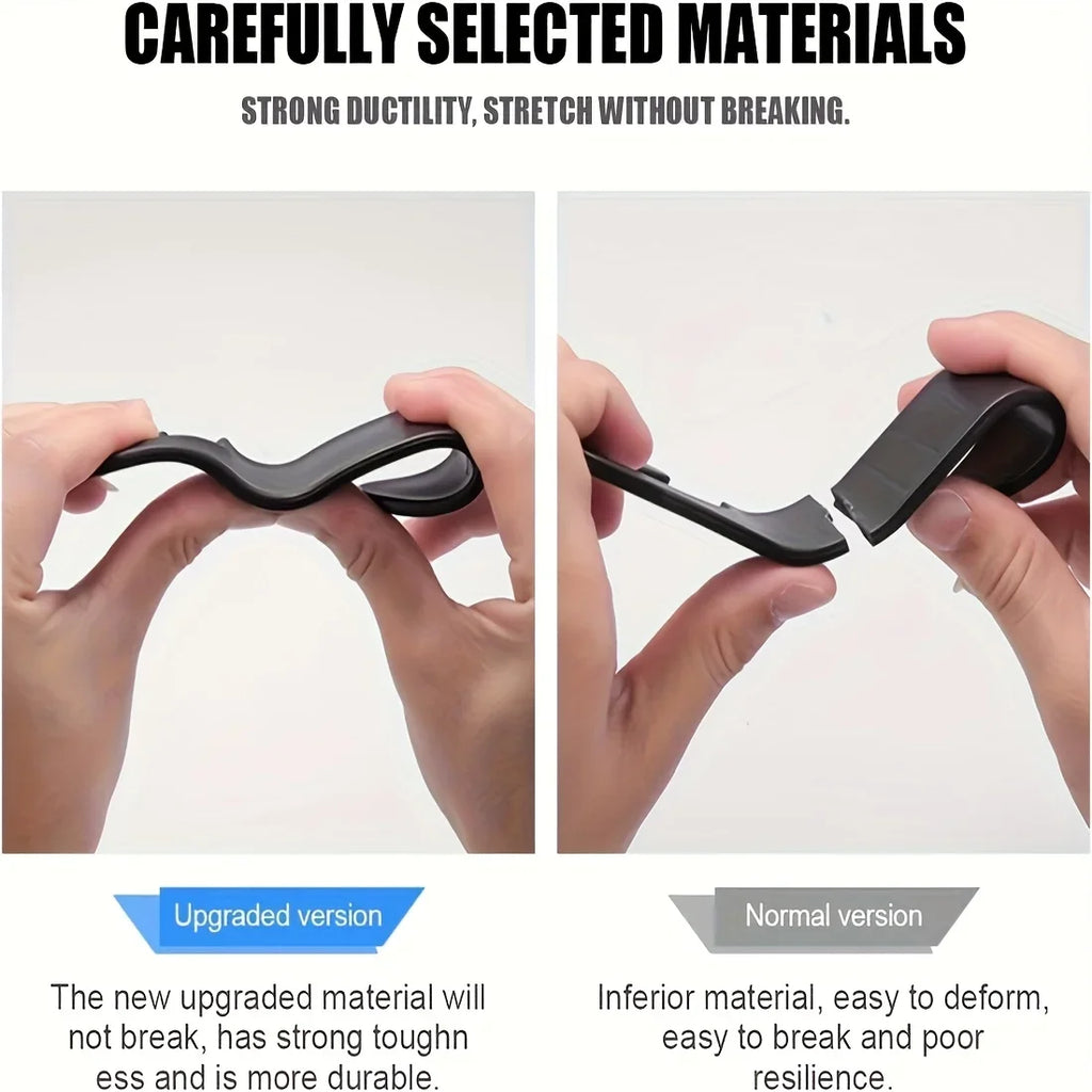 Car headrest hook, auxiliary hook, car seat headrest hook, hook storage bag universal handbag coat suitable for universal car Qme
