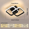 Household LED Ceiling Lamp Three Colors Lamp Modern Style Chandelier Bedroom Light Surface Installation 85-265V Dining Room Lamp Qme D