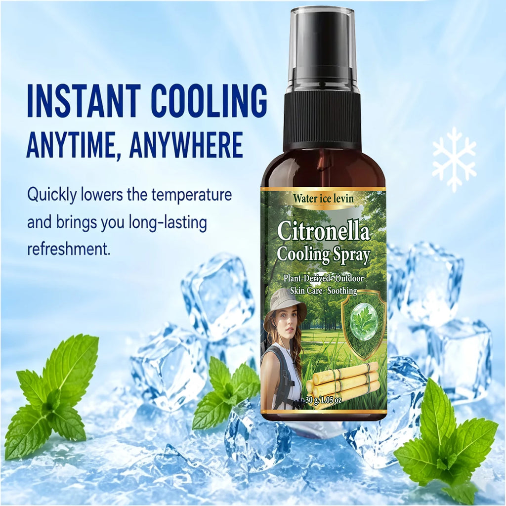 Niacinamide Collagen Infused Citronella Spray, Outdoor Soothing Cooling Skin Care Spray Qme