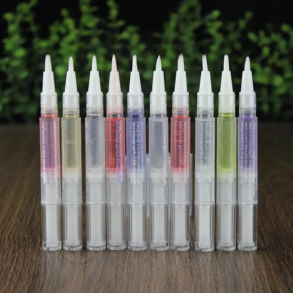 15Colors Fragrance Cuticle Oil For Nails Cuticle Oil Pen Nail Nutrition Oil Moist Repair Nail Care Pen For Nail Growth Treatment Qme