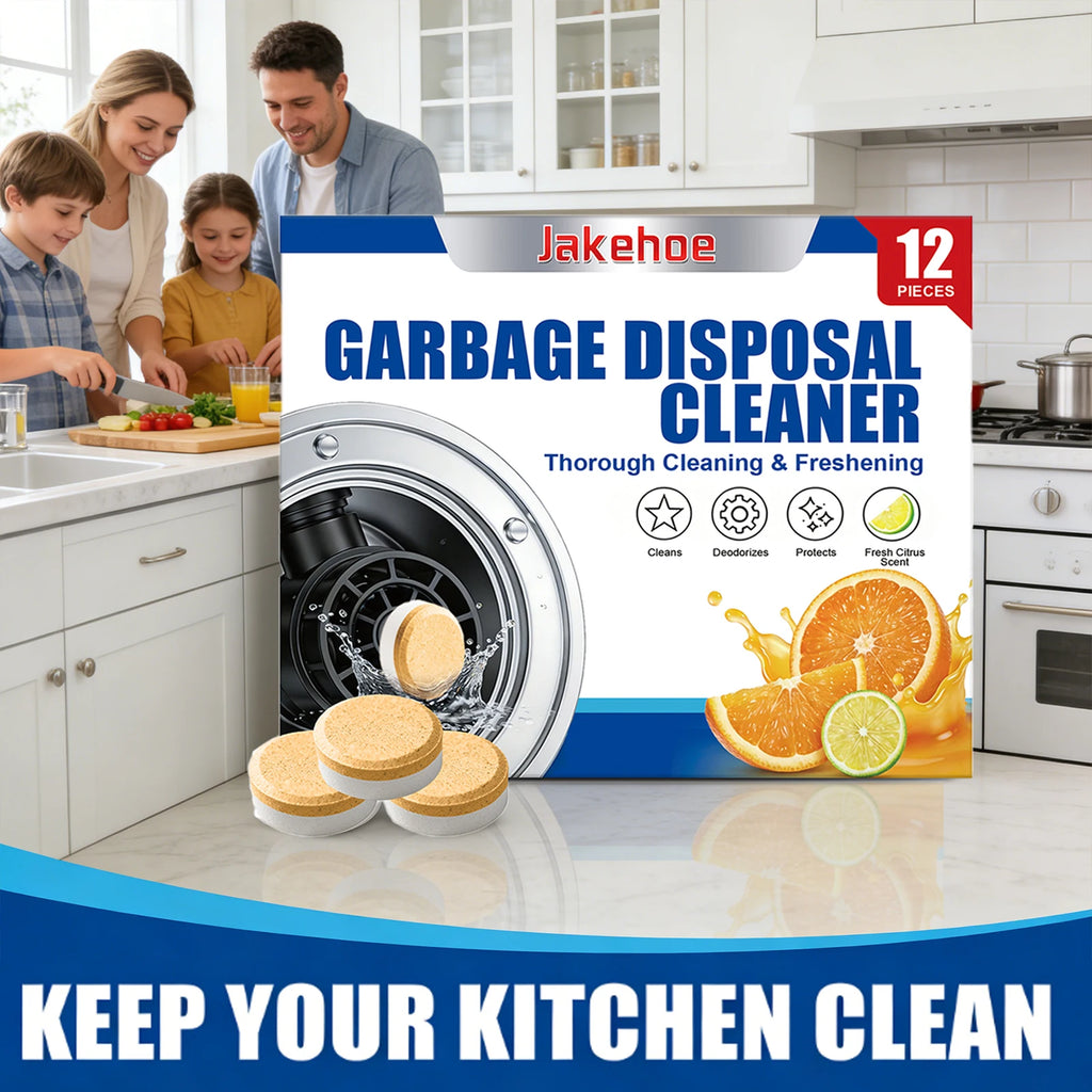 Garbage Disposal Cleaner Thorough Cleaning & Freshening Eliminate Odor Reduce Food Residue Protect Kitchen Deodorization Tablets Qme