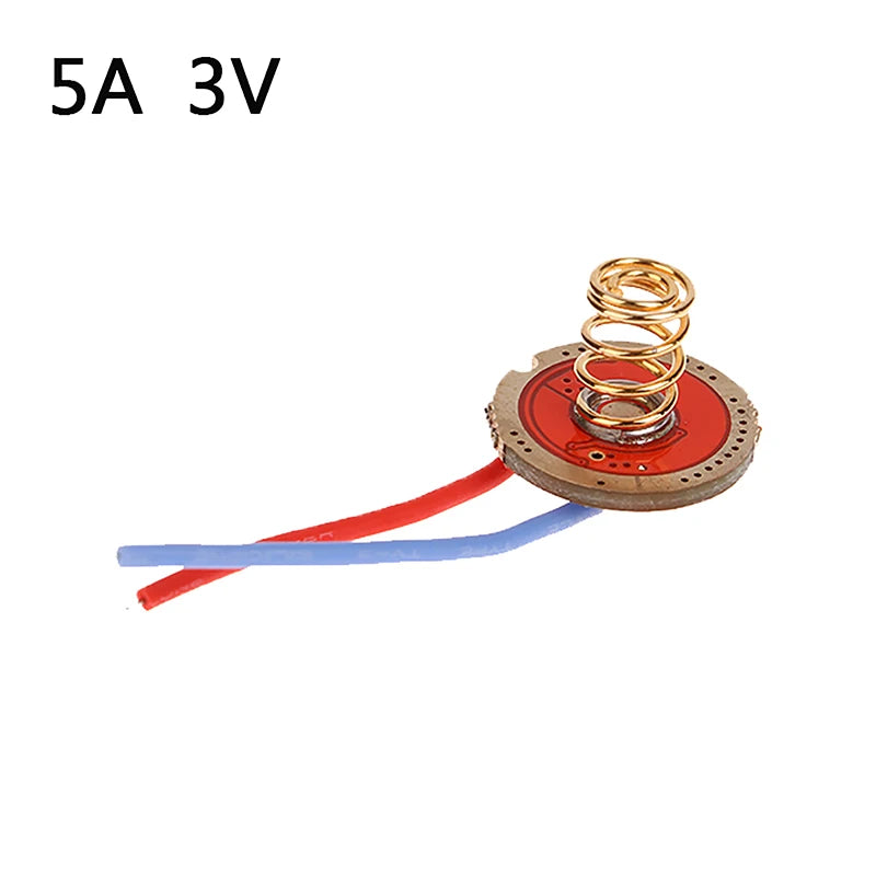 5A 3V Flashlight LED Driver 5 Mode Circuit Board XHP50 2 MKR XHP70 Qme