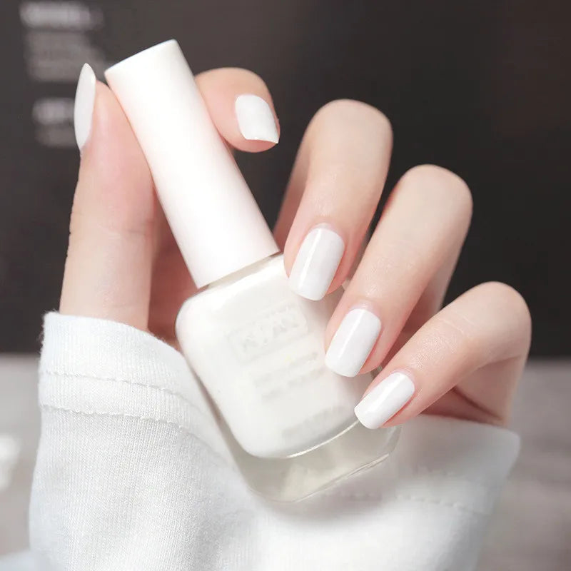 Water-based Nail Polish Long Lasting Tearable Quick Dry No Bake