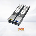 SFP Fiber Module Ethernet Port RJ45 module 1000BASE-T Switch connector Copper Compatible with Mikrotik Gigabit Ethernet Qme 3KM 1 pair
