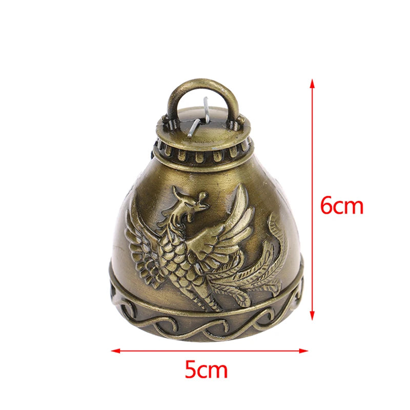 Feng Shui Wind Chime Bell Antique Good Luck Lucky Blessing Qme