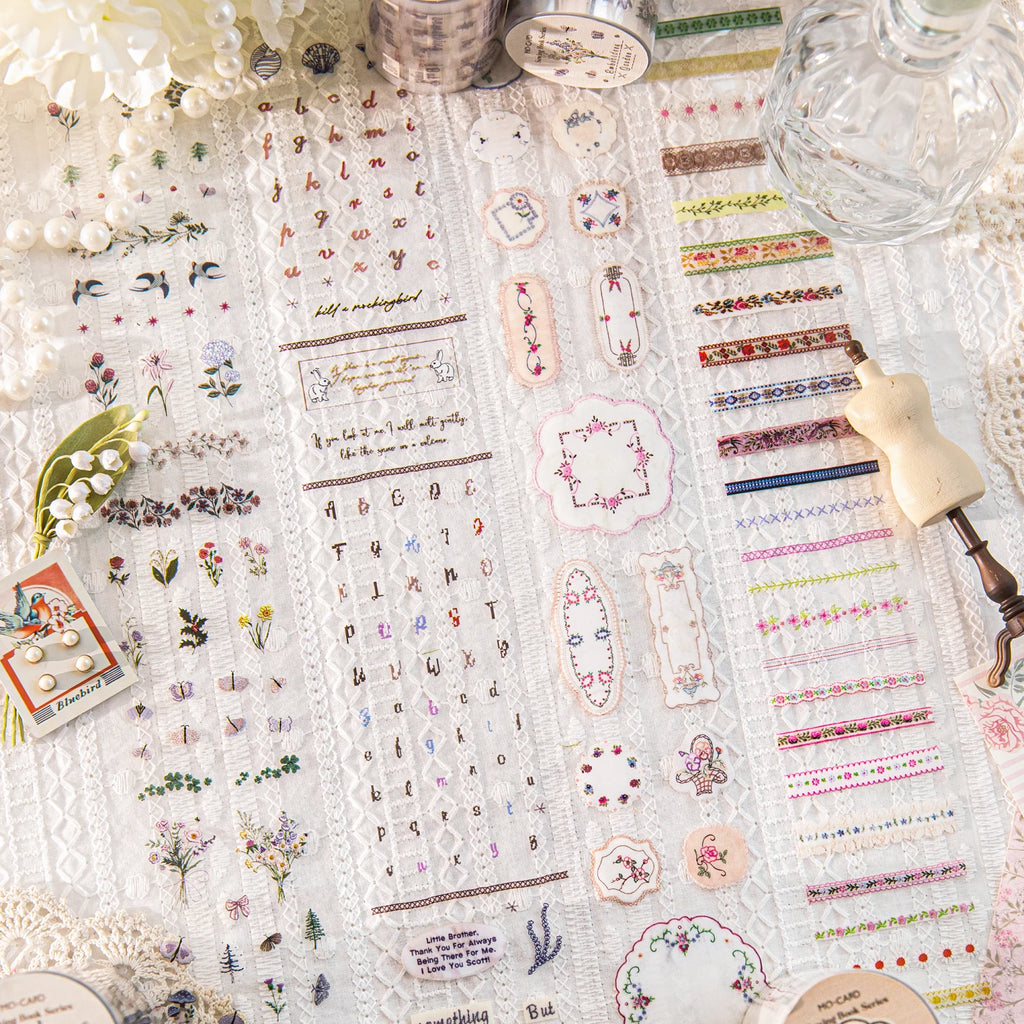 50mm*2m Aesthetic Stationery Stickers Washi Tapes Scrapbooking Supplies Japanese Cute korean stationery Journaling Masking tape Qme