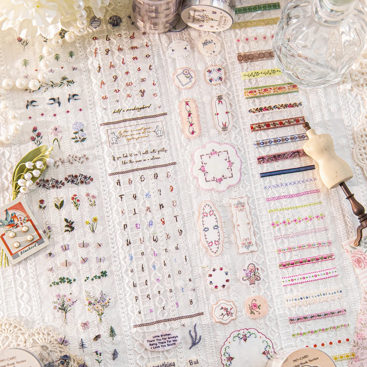 50mm*2m Aesthetic Stationery Stickers Washi Tapes Scrapbooking Supplies Japanese Cute korean stationery Journaling Masking tape Qme