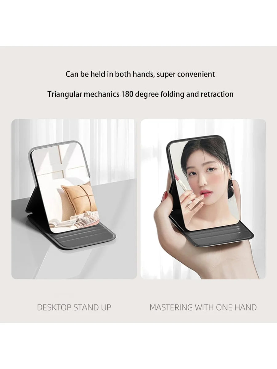 Minimalist Small Mirror Aesthetic Value Portable Makeup Repair Qme