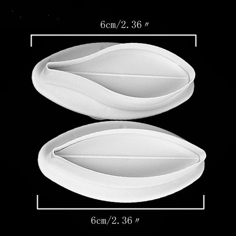 Lily Flower Biscuit Mold Plastic Household Kitchen DIY Festival Party Qme