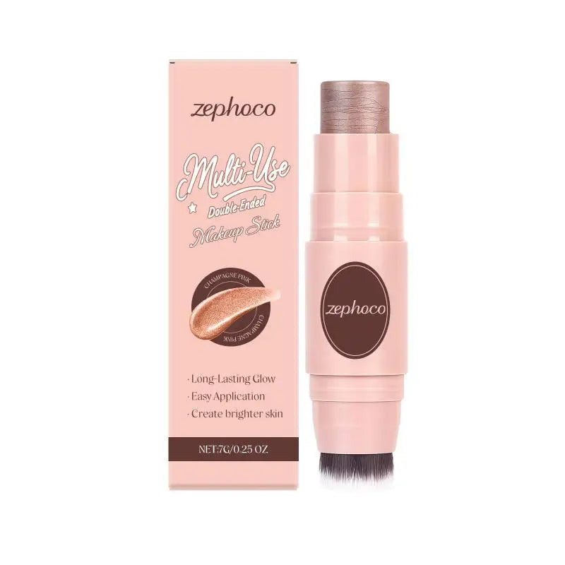 Makeup Stick Contour Highlight Blush Dual Ended Hydrating Long Qme