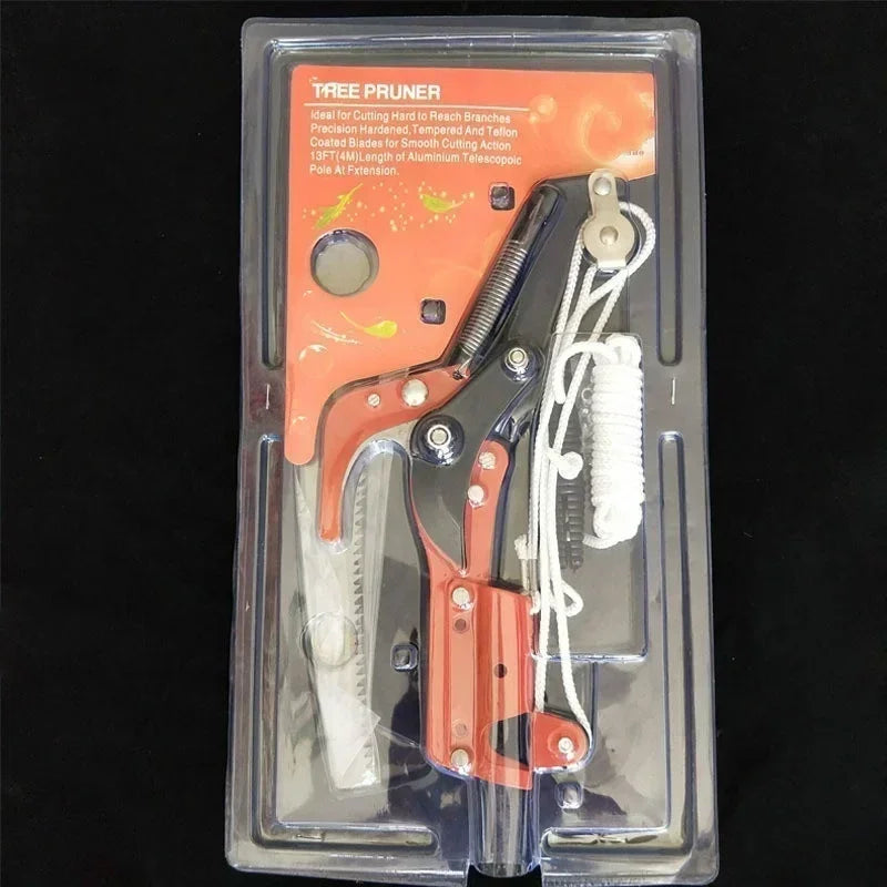 High Branch Tree Pruning Tools Telescopic and Elongated High-altitude Pruning Picking Tools Orchard Pruning Branch Pruning Qme
