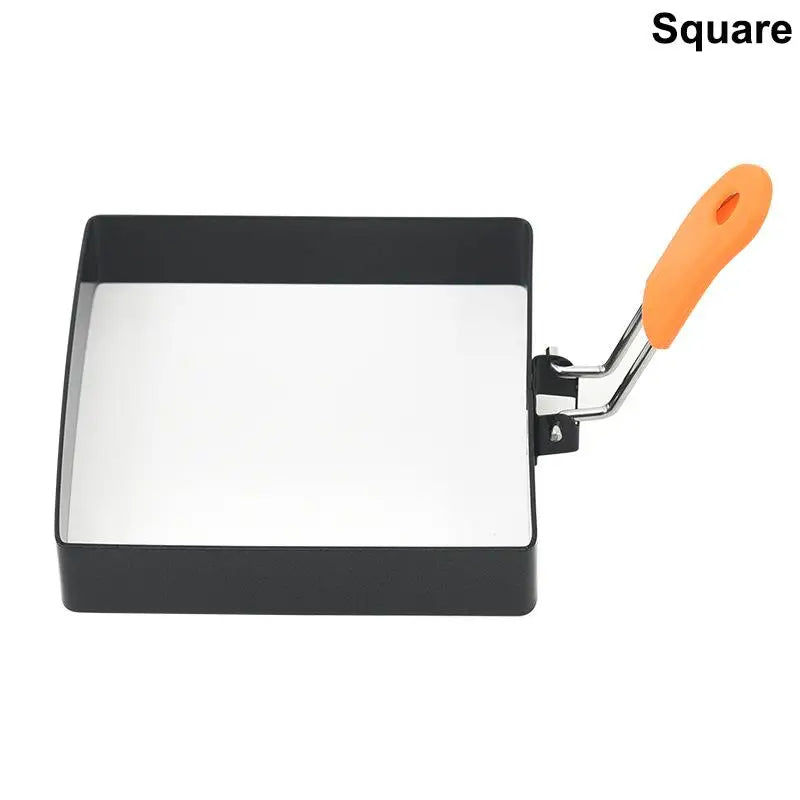 Stainless Steel Egg Fried Ring Non-stick Square Round Pancake Mold Qme Square
