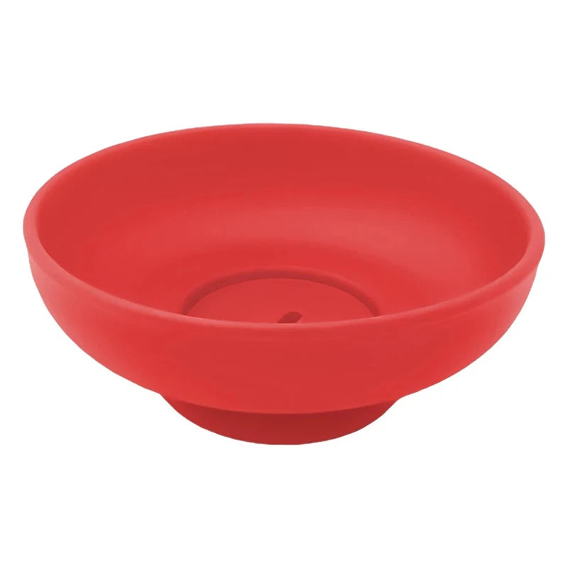 Silicone Popsicle Holder Reusable Anti Drip Ice Cream Sleeve Portable Qme Red