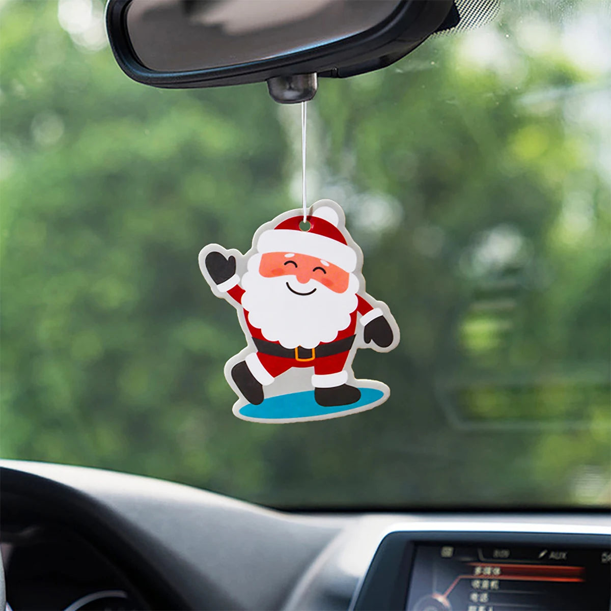 6-piece Christmas Car Perfume Clip Fragrance Decoration Holiday Qme 1pcs
