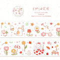 50mm*2m/roll cute masking tape for daily necessities decorative labels stickers diaries scrapbooks photo albums stationery tape Qme D