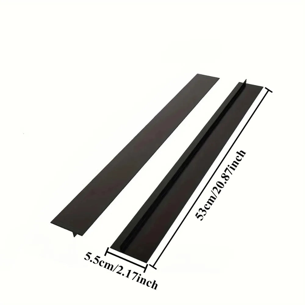 Silicone Gap Strip Kitchen Gas Stove Sealing Anti-oil Anti-stain Seal Qme