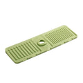 Foldable Water Tap Drain Mat Anti-splash Silicone Kitchen Sink Qme Green 0
