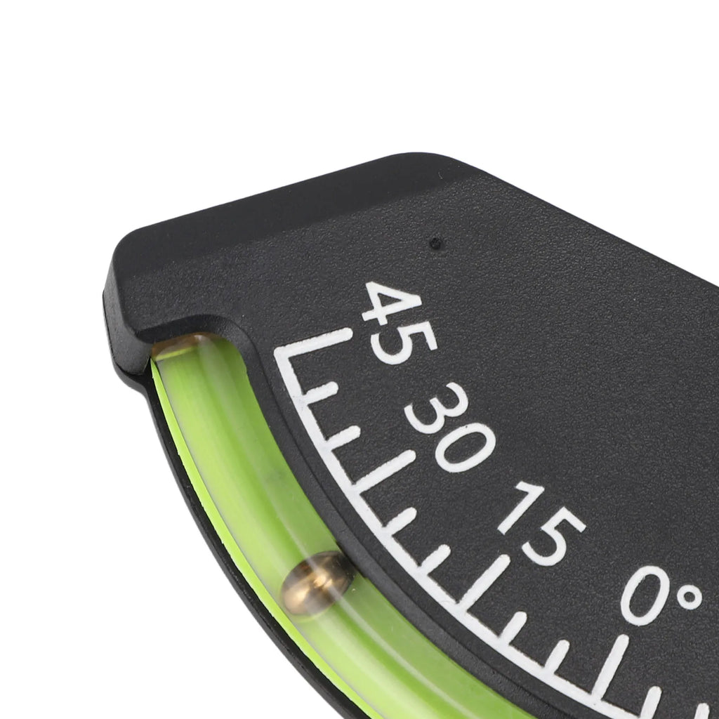 RV Inclinometer 45 Deg Inclinometer Accurate Measurement Impact Proof Easy Install for Off Road Vehicle Truck RV Trailer Boat Qme