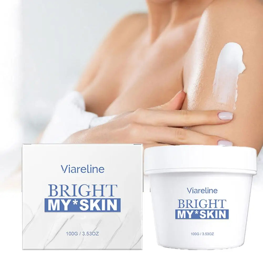 Brightening Body Cream Soothing Skin Improve Dullness Reduce Dark Spot Non-greasy Long-Lasting Moisturizing & Firming Qme