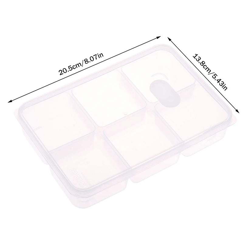 Plastic Freezer Food Storage Box Fridge Sealed Fresh-keeping Boxwith Qme