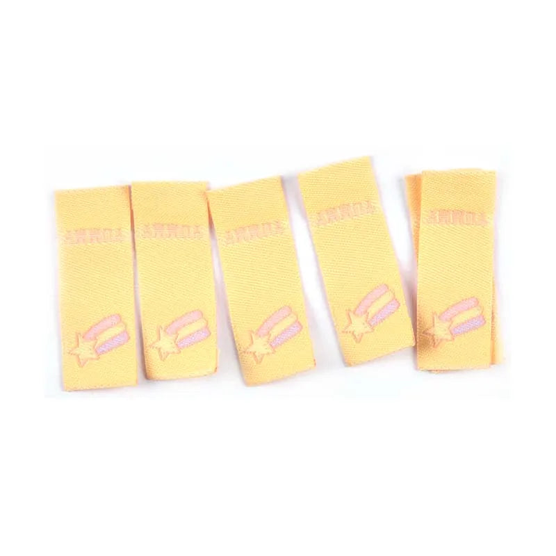50pcs Ice Cream/Strawberry Embroidery Clothing Labels For Sewing Hats Bags Supplies DIY Crafts Accessories Knitted Tags c3612 Qme 3