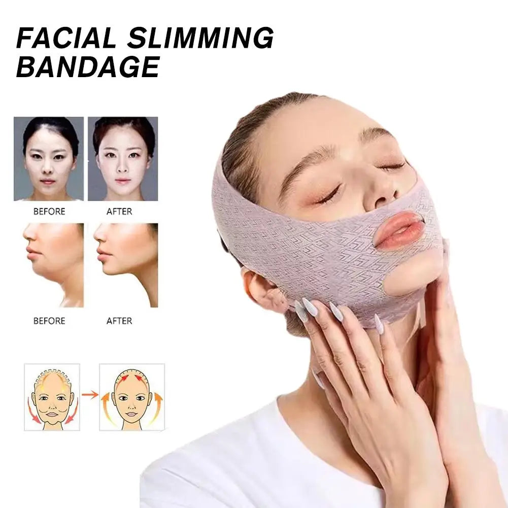 Chin Cheek Slimming Bandage V Line Lifting Mask V Shaper Face Lift Sleeping Mask Anti Wrinkle Strap Band Beauty Health Qme