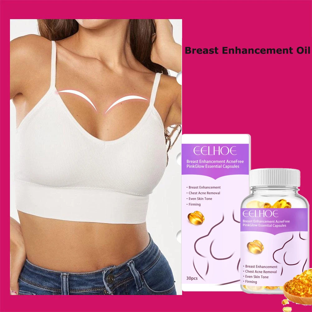 Breast Enhancement Oil Serum Firming Tightening Massage Box Qme