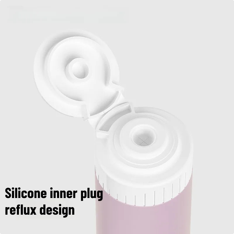 Travel Squeeze Hose Empty Bottle Shampoo Shower Gel Lotion Cosmetics Qme
