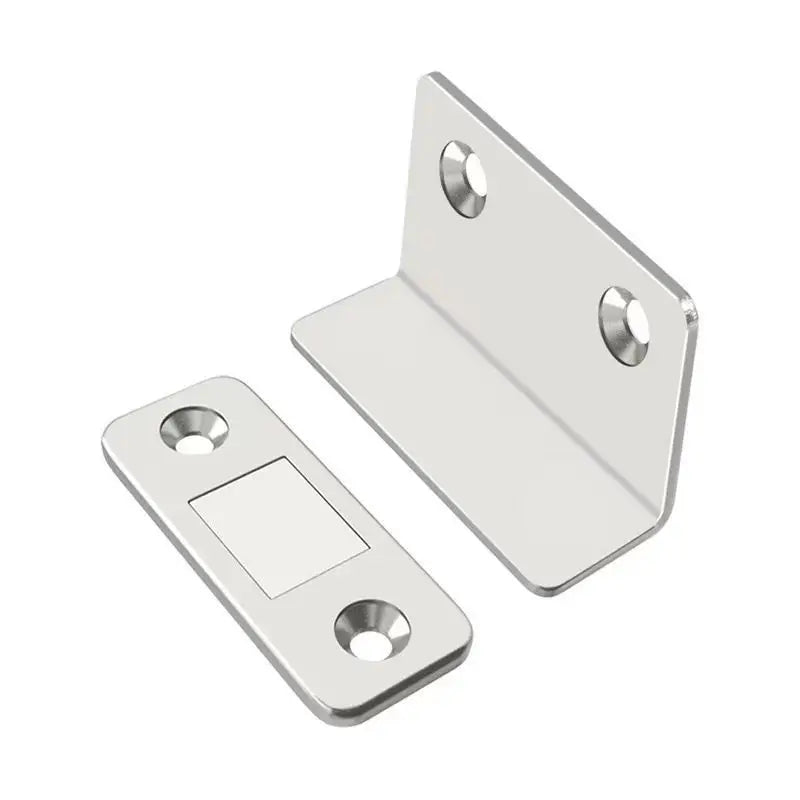 Magnetic Door Catch Latch Invisible Strong Adhesion Drill-free Mount Qme 1pair