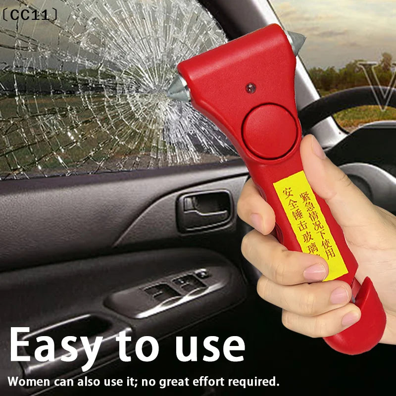 Vehicle Mounted Safety Hammer Rescue Window Breaking Escape Fire Qme
