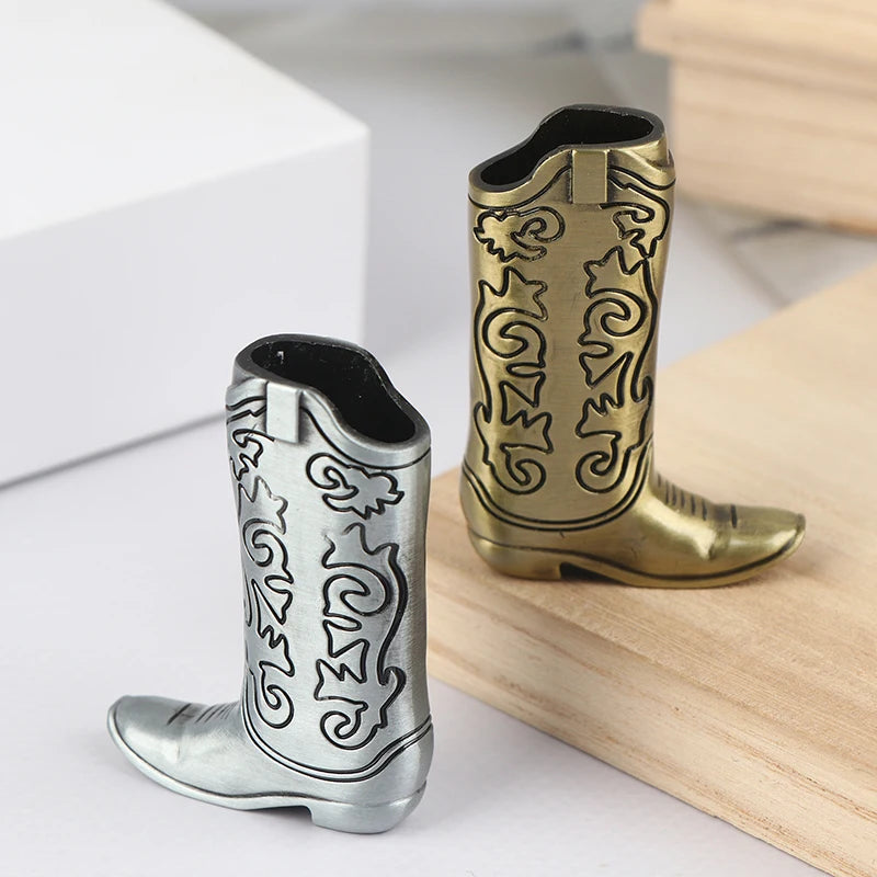 J5 J25 Men's Minimalist Creative Personalized Metal Boots Design Qme