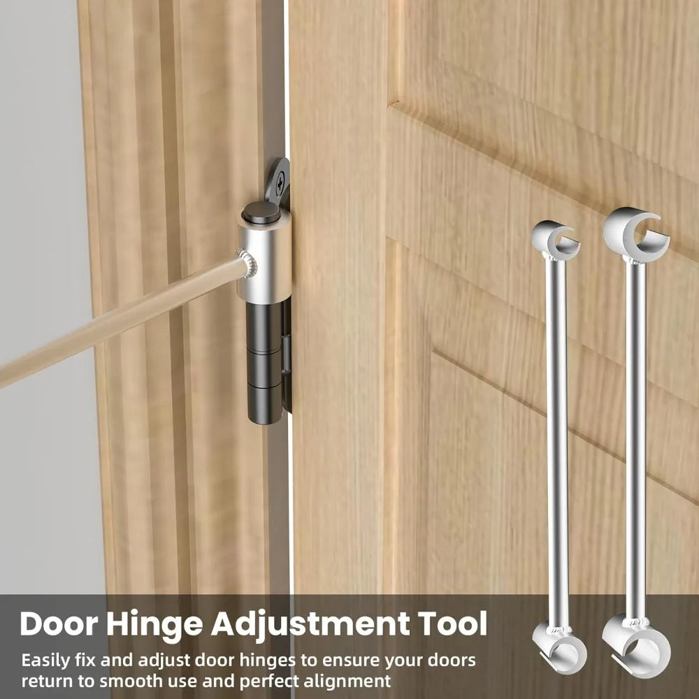 1/2Pcs Double Head Door Hinge Repair Spanner 8-19mm/19-25mm Adjustment Labor-Saving Wrench Home Hinge Gaps Repair Hand Tools Qme