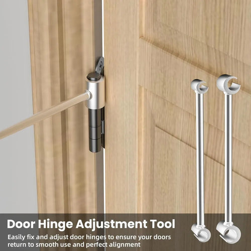 1/2Pcs Double Head Door Hinge Repair Spanner 8-19mm/19-25mm Adjustment Labor-Saving Wrench Home Hinge Gaps Repair Hand Tools Qme