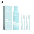 Hair Identifier Spray Face Shaving Skin Body Dermaplaning Razors Qme Blue