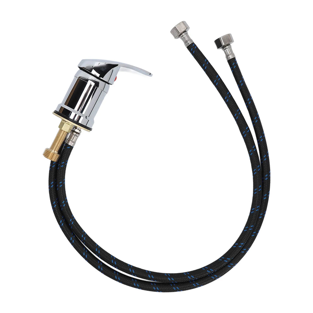 Shampoo Bowl Faucet Salon Shampoo Basin Faucet Mixing Valve Professional Shampoo Bowl Faucet Hose for Shampoo Bed Qme Default Title