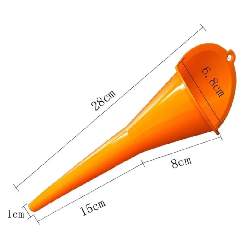 Refueling Funnel Hand Support Long Mouth Add Oil Fuel Treasure Qme