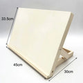 Lightweight Portable Wood Drawing Easel Foldable Tabletop Art Supply Qme B
