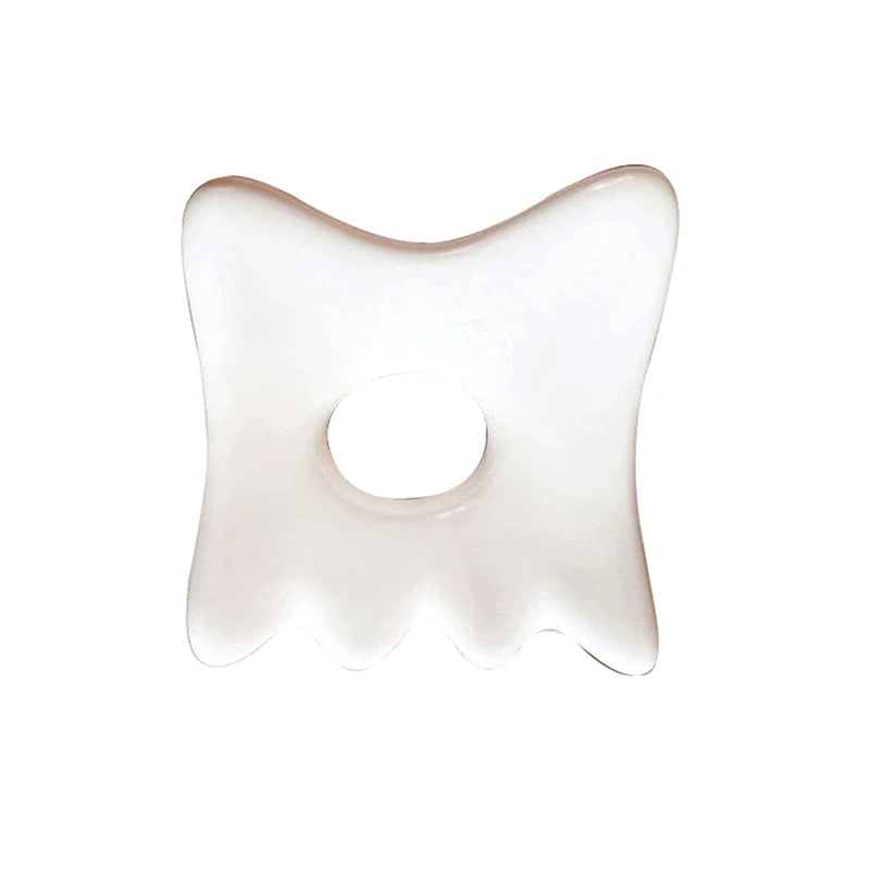 Ceramic Facial Scraping Tool Gua Sha Board Anti Aging Skin Care Qme