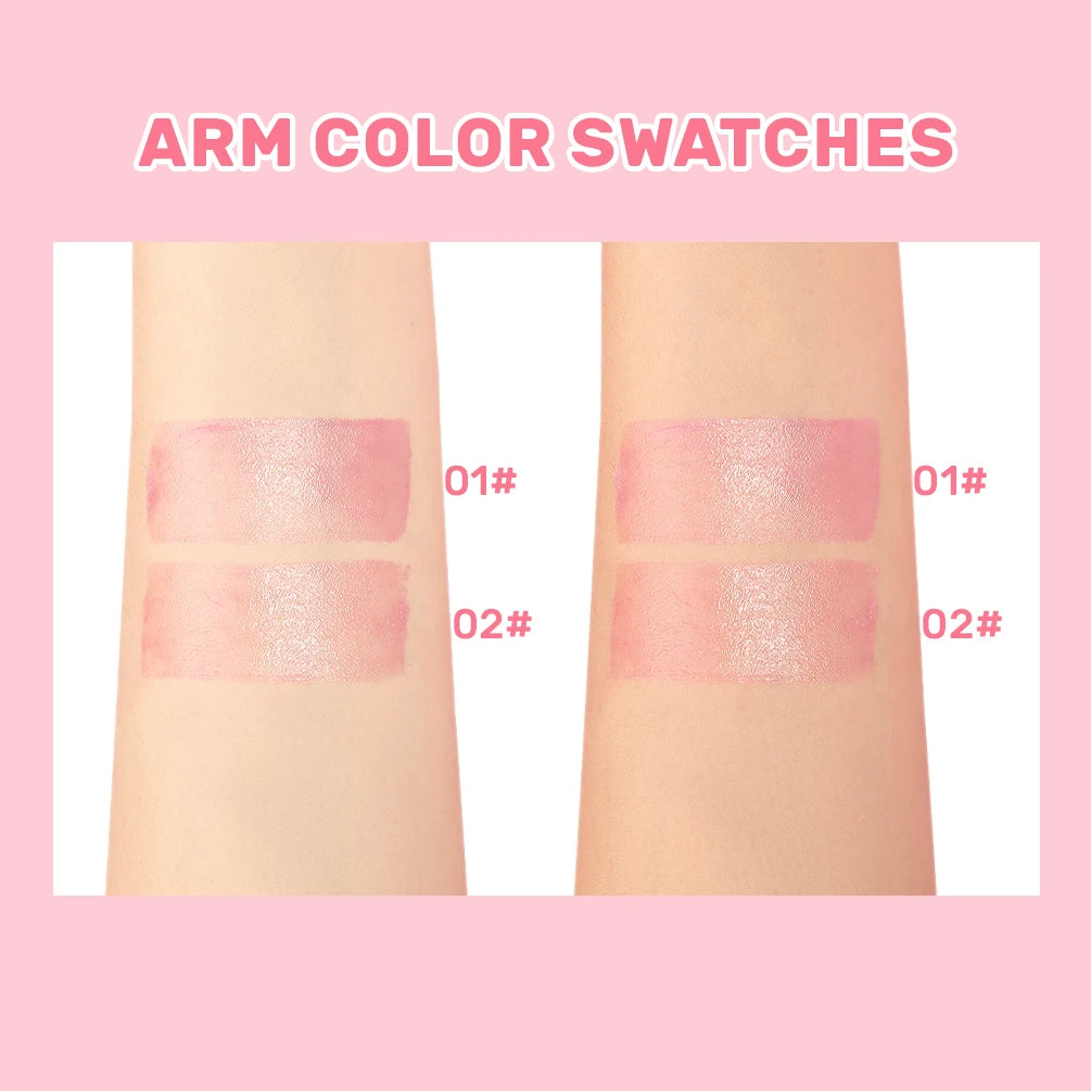 QIBEST Jelly Lipstick Moisturizing Lasting Natural Temperature Change Color Lip Balm Nouritious Makeup Lip Satin Tint Cosmetics Qme