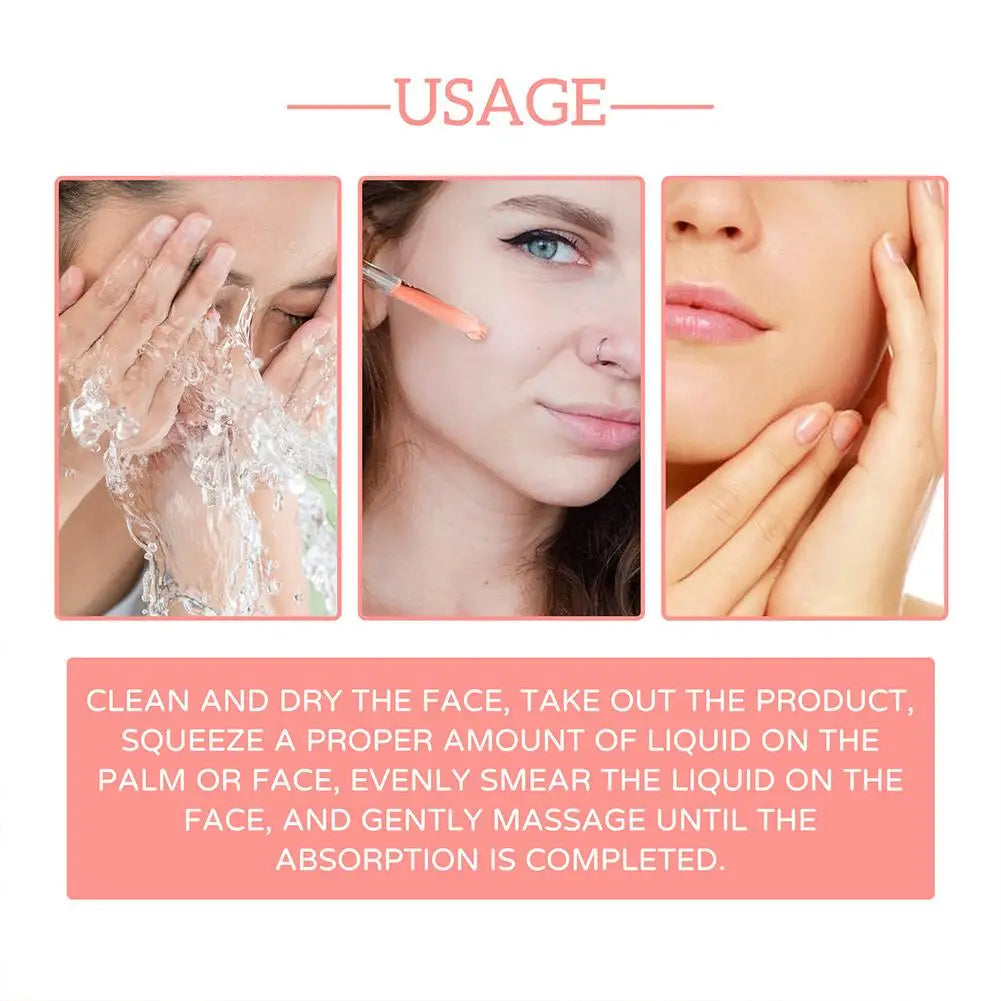 5-in-1 Face Serum Moisturizing Whitening Anti-wrinkle Anti-aging Qme
