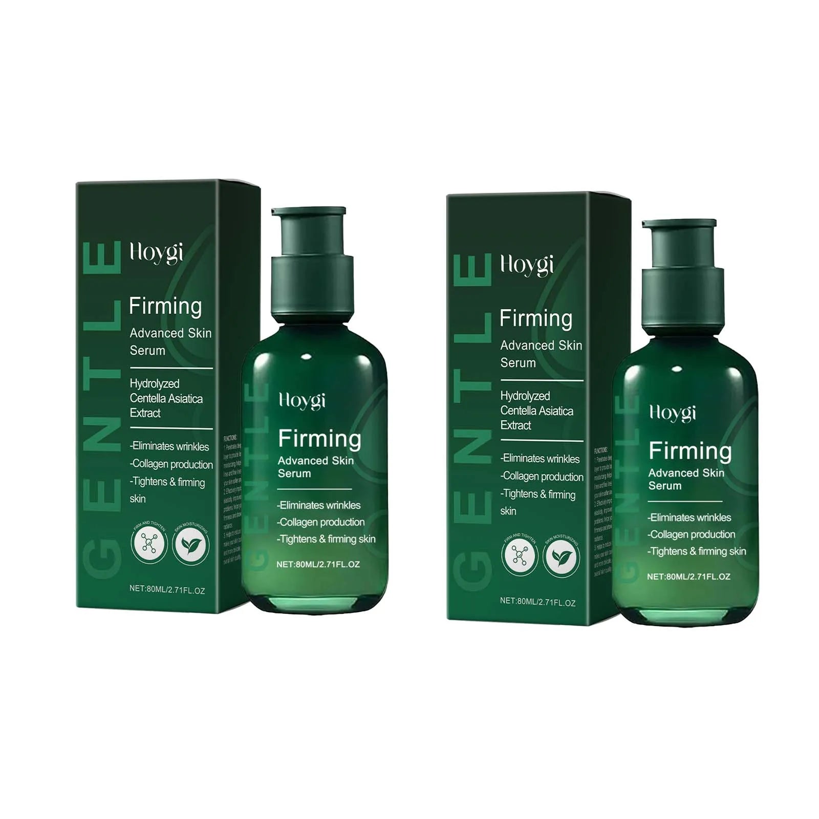 Hyaluronic Acid Facial Serum Lasting Moisturizing Collagen Firming Shrink Pore Fade Fine Line Hydrating Essence Face Skincare Qme 2Pcs