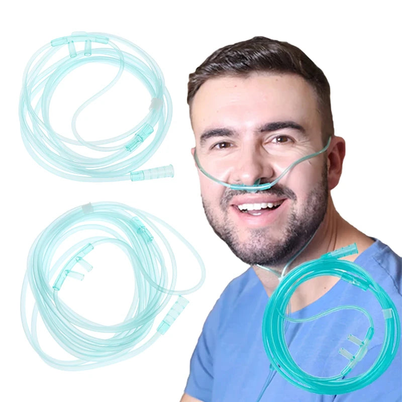 1 5 2 3 5m Disposable Nasal Cannula Double Tubing Stuffy Nose Oxygen Qme