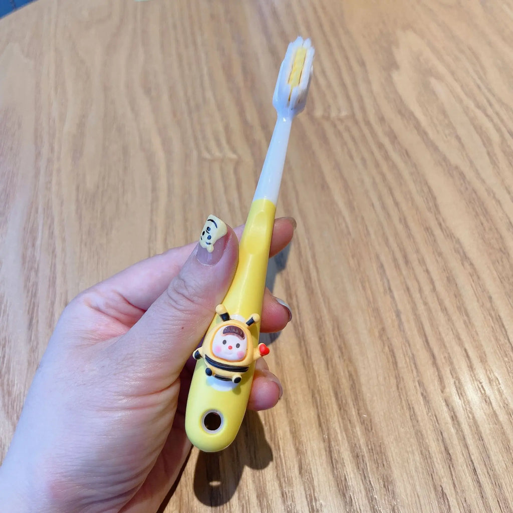 Hello Kitty Kuromi Cartoon Toothbrush Cute Student Soft Bristles Qme 11